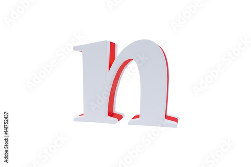 Alphabet letters, isolated on white background. Alphabet letter N made with Candy on white background. Free Download Alphabet letters, isolated on white background. Alphabet letter N made with Candy on white background. - GFXLoad