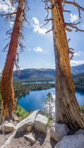 Crystal Lake near Mammoth Lakes, california