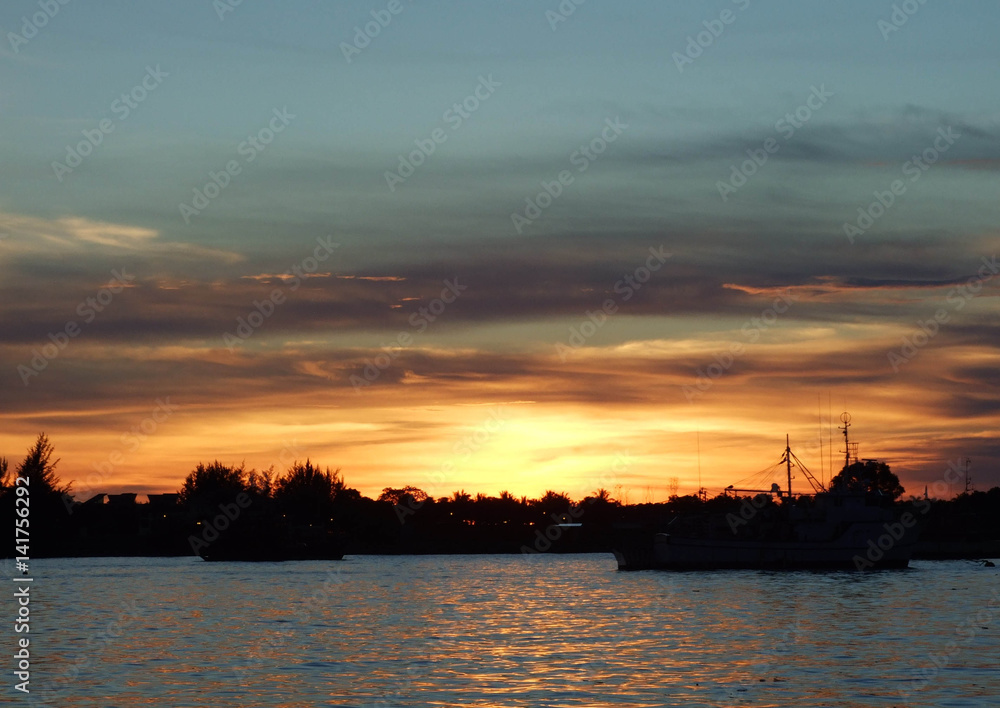 Island of Sabah sunset