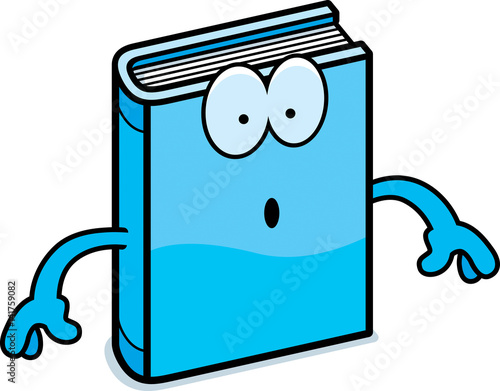 Surprised Cartoon Book