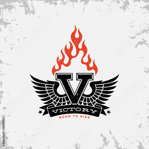 Victory label