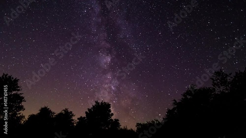 4K Time-lapse Our Beautiful Milky Way photo