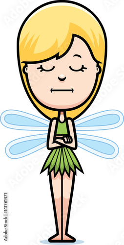 Bored Cartoon Teen Fairy