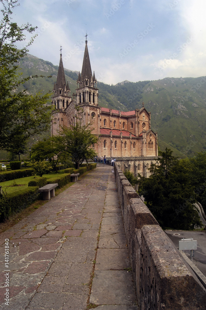 Basilica de Covadonga, Asturias,  Spain