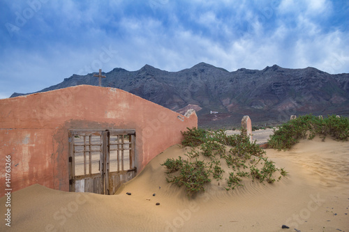 Alter Friedhof von Cofete auf Fuerteventura