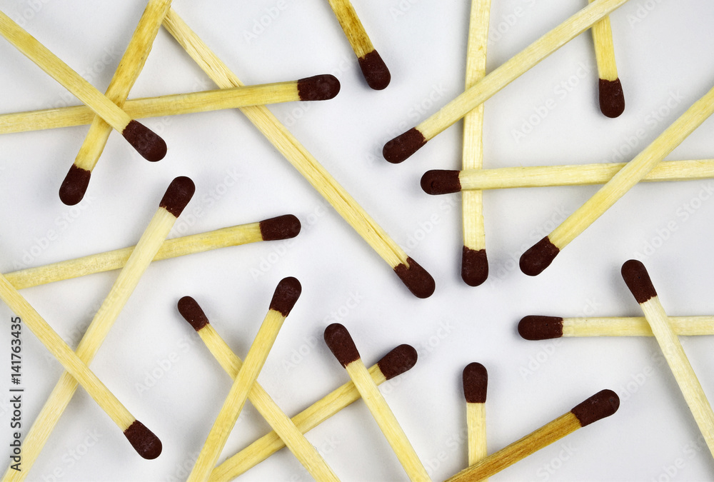 strewn matchstick strewn matchstick