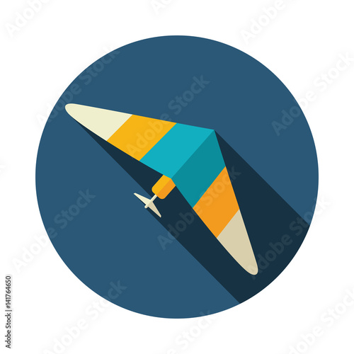 Hang Glider icon. Summer. Vacation
