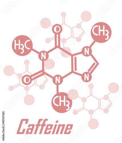 Caffeine formula photo