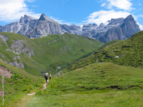 lake de la gliere,champagny en vanoise,savoie ,france photo