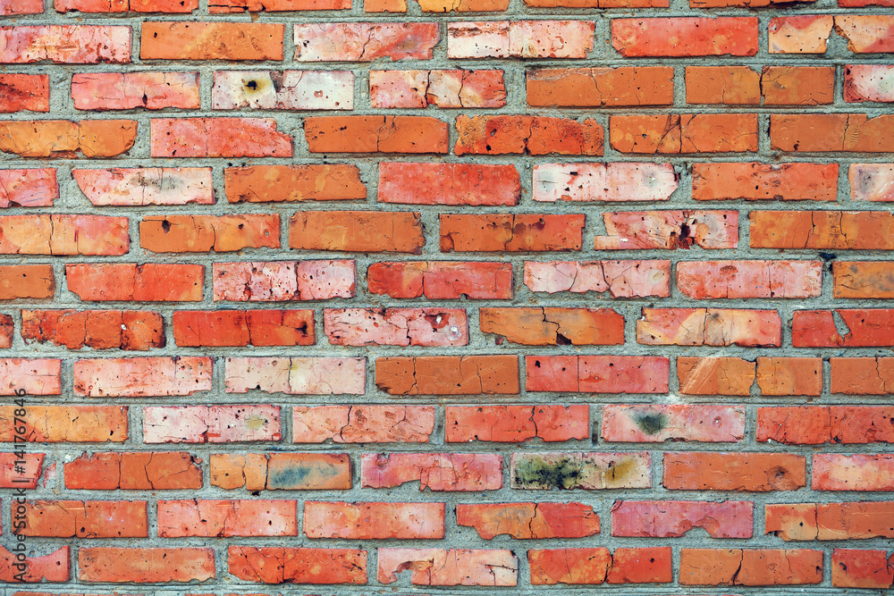 Fototapeta premium Old grunge brick wall background