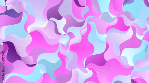 Purple Blue Abstract Random...