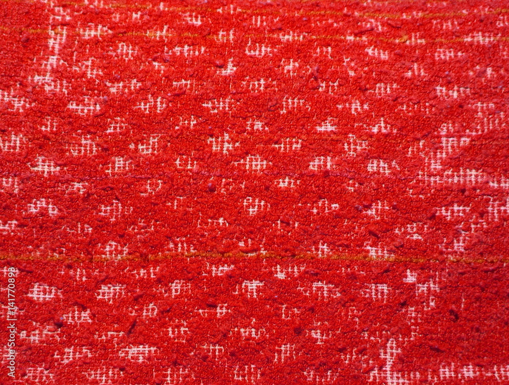 Red fabric texture background Red fabric texture background