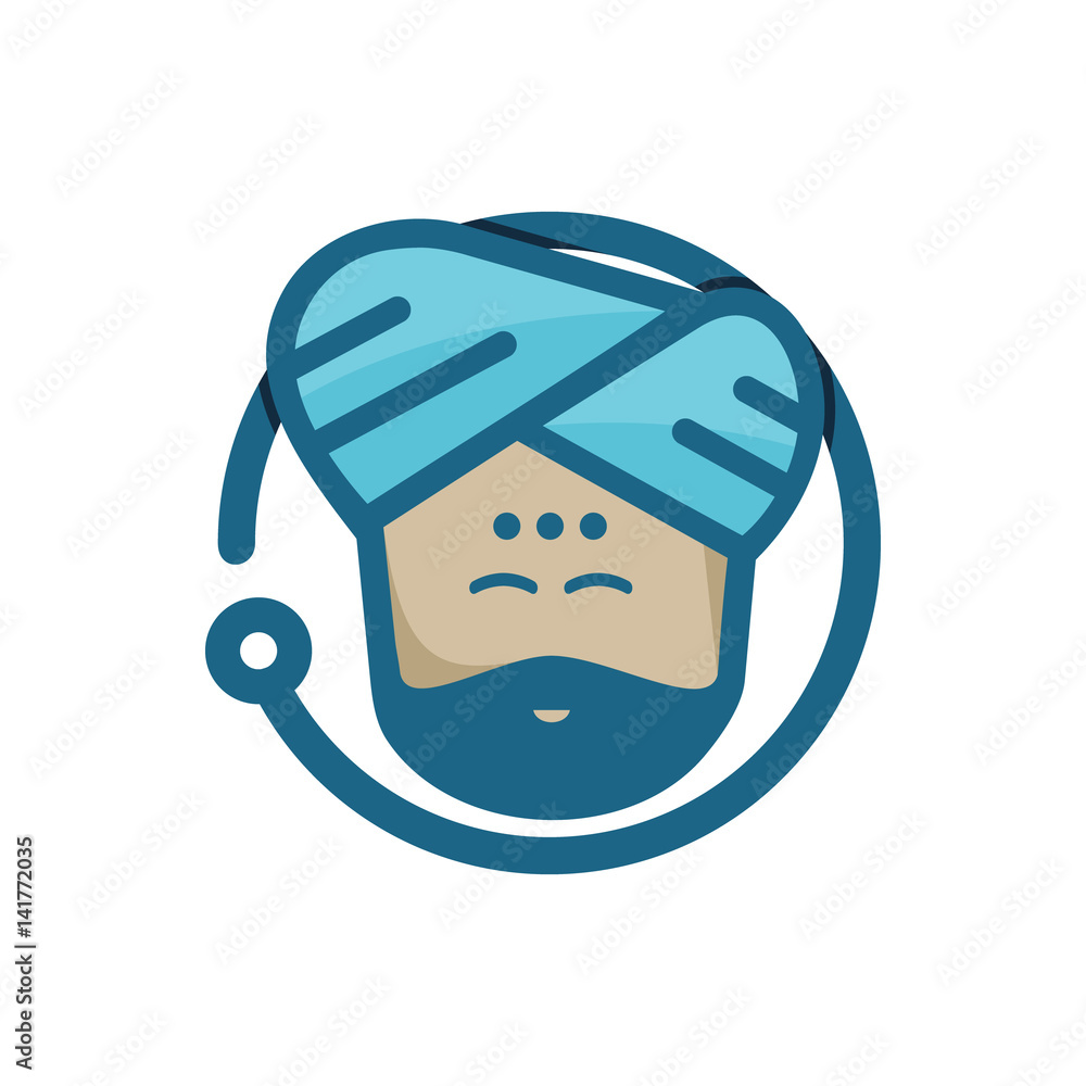 Tech Guru Icon Stock Vector Adobe Stock