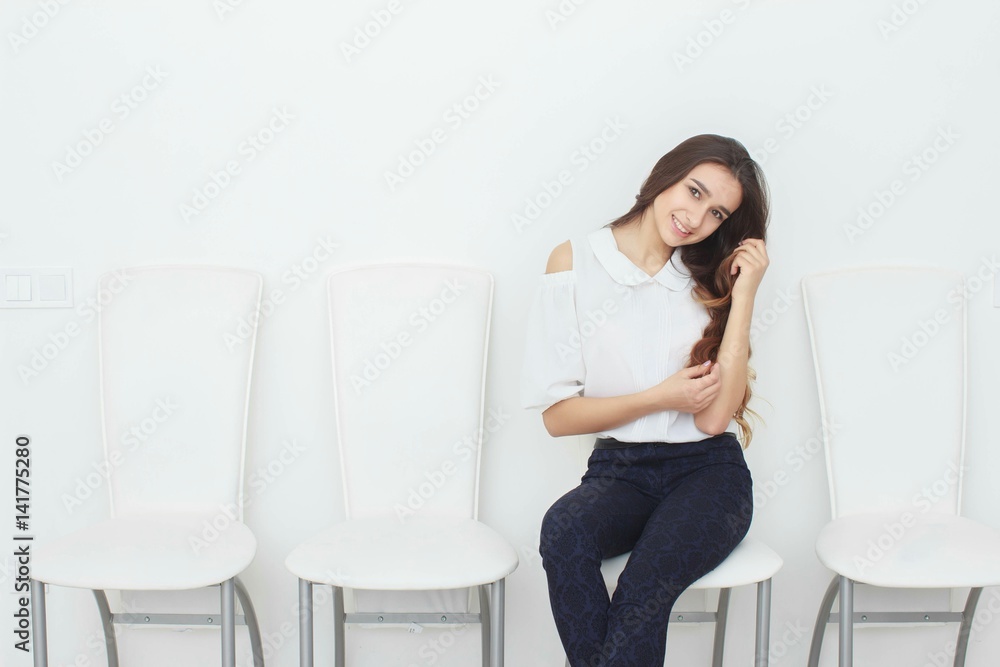 Portrait of successful happy businesswoman Portrait of successful happy businesswoman