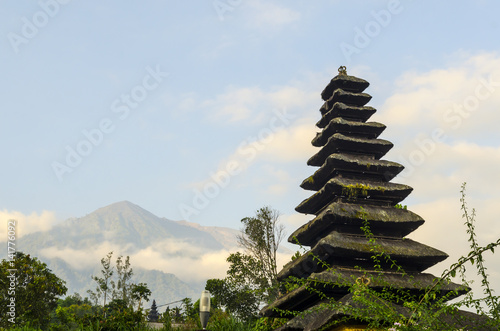 indonesian old temple pura ...