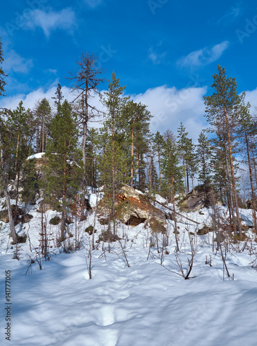 Formations caused by karst photo