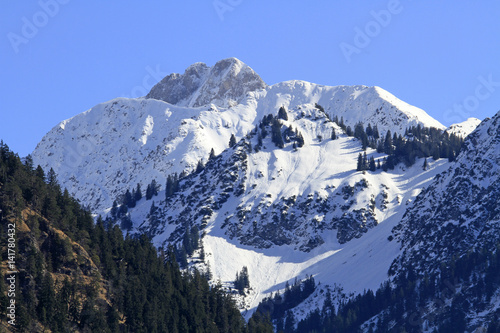 Oberstdorf - Berge - Alpen - Allgäu Winter