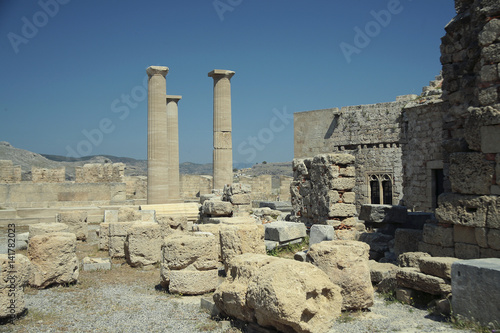 Acropole de Lindos / Ile de Rhodes / Grèce