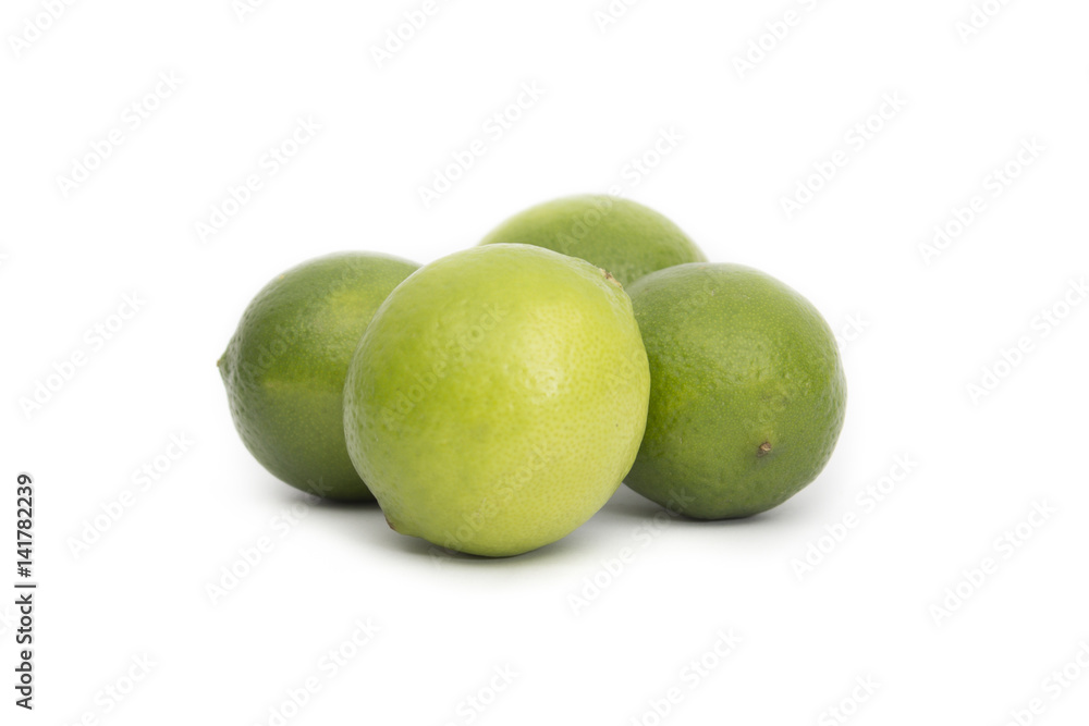 Fresh lemon isolated on white background Fresh lemon isolated on white background