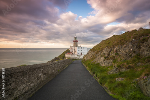Baily lighthouse, Howth, County Dublin, Ireland, Europe.