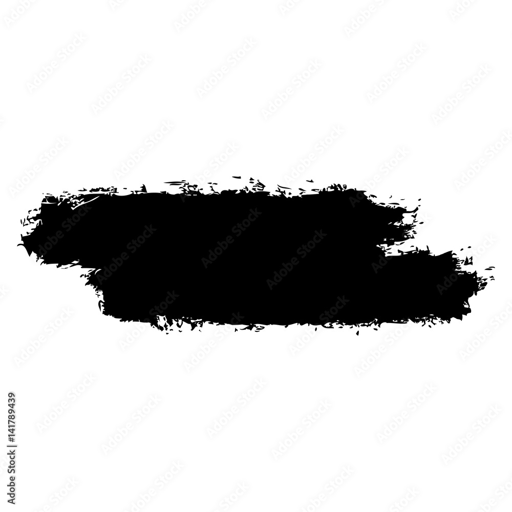 Black Brushstroke Paint