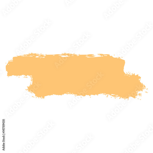 Yellow Brushstroke Paint