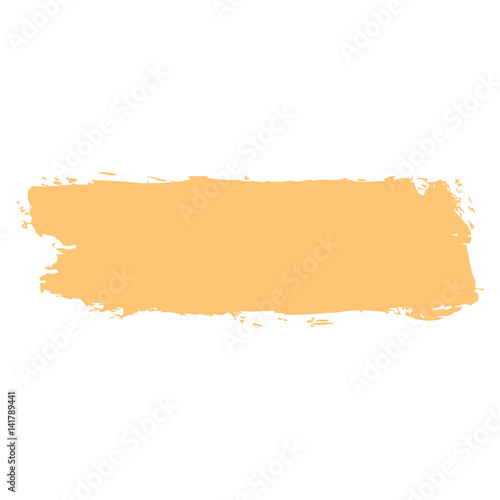 Yellow Brushstroke Paint