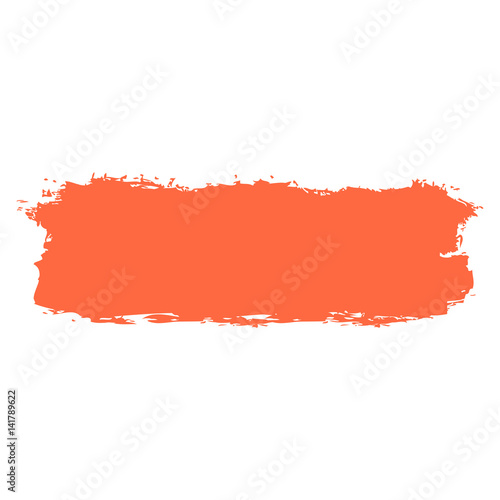 Red Brushstroke Paint