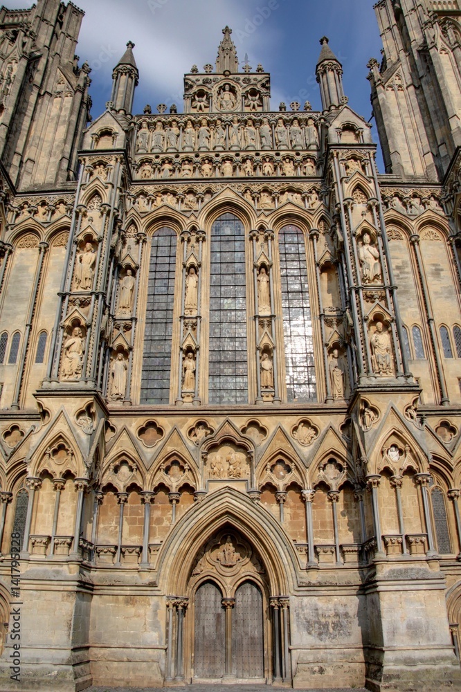 cathédrale de Wells au Royaume uni