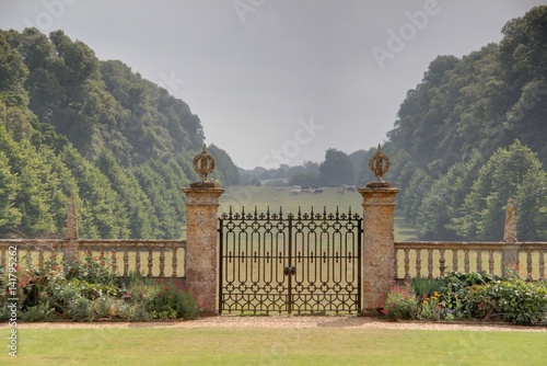 Tableau sur toile manoir anglais