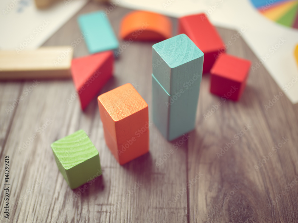 wooden toy blocks background wooden toy blocks background
