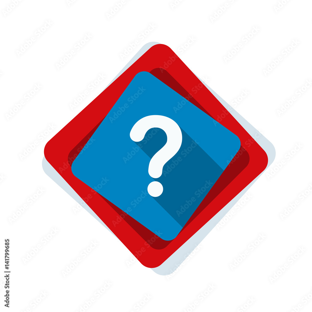 Help Question buton illustration