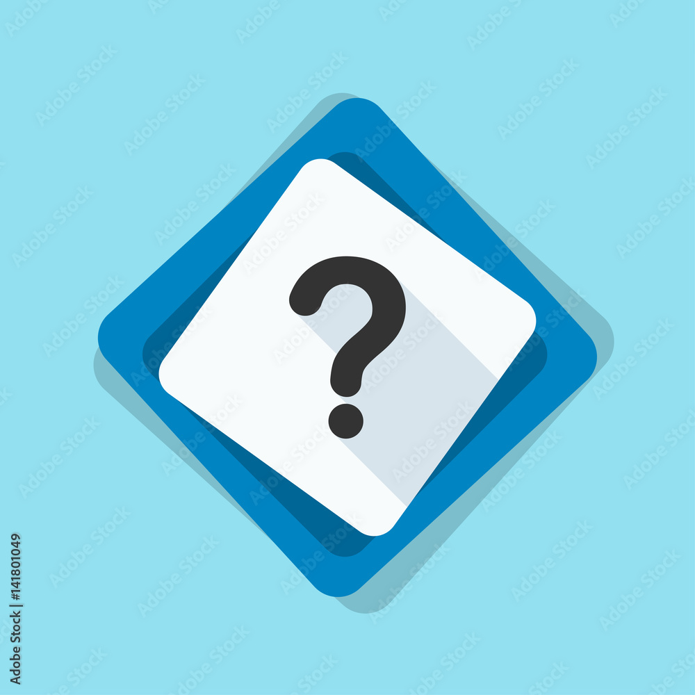 Help Question buton illustration Help Question buton illustration