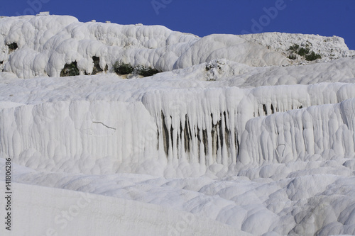 Tuf calcaire/ Travertins de Pamukkale / Turquie © PIXATERRA
