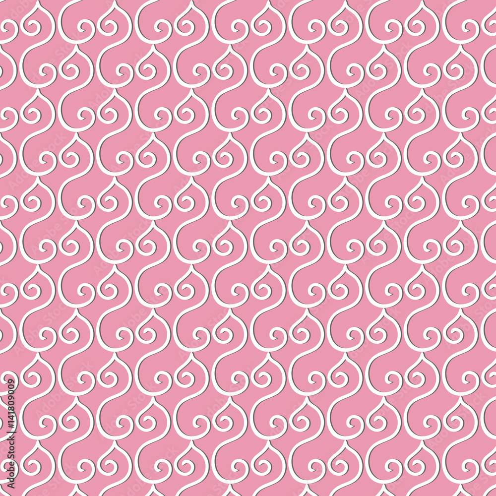 a pattern of swirls in white a pattern of swirls in white