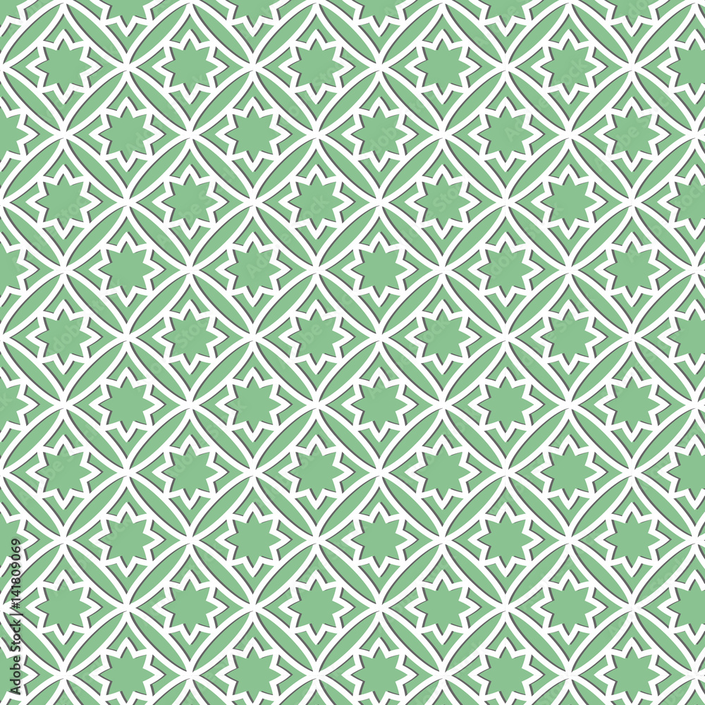 a pattern of white geometric shapes a pattern of white geometric shapes