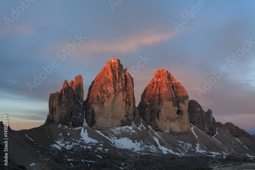 Drei Zinnen, Veneto, Italy photo