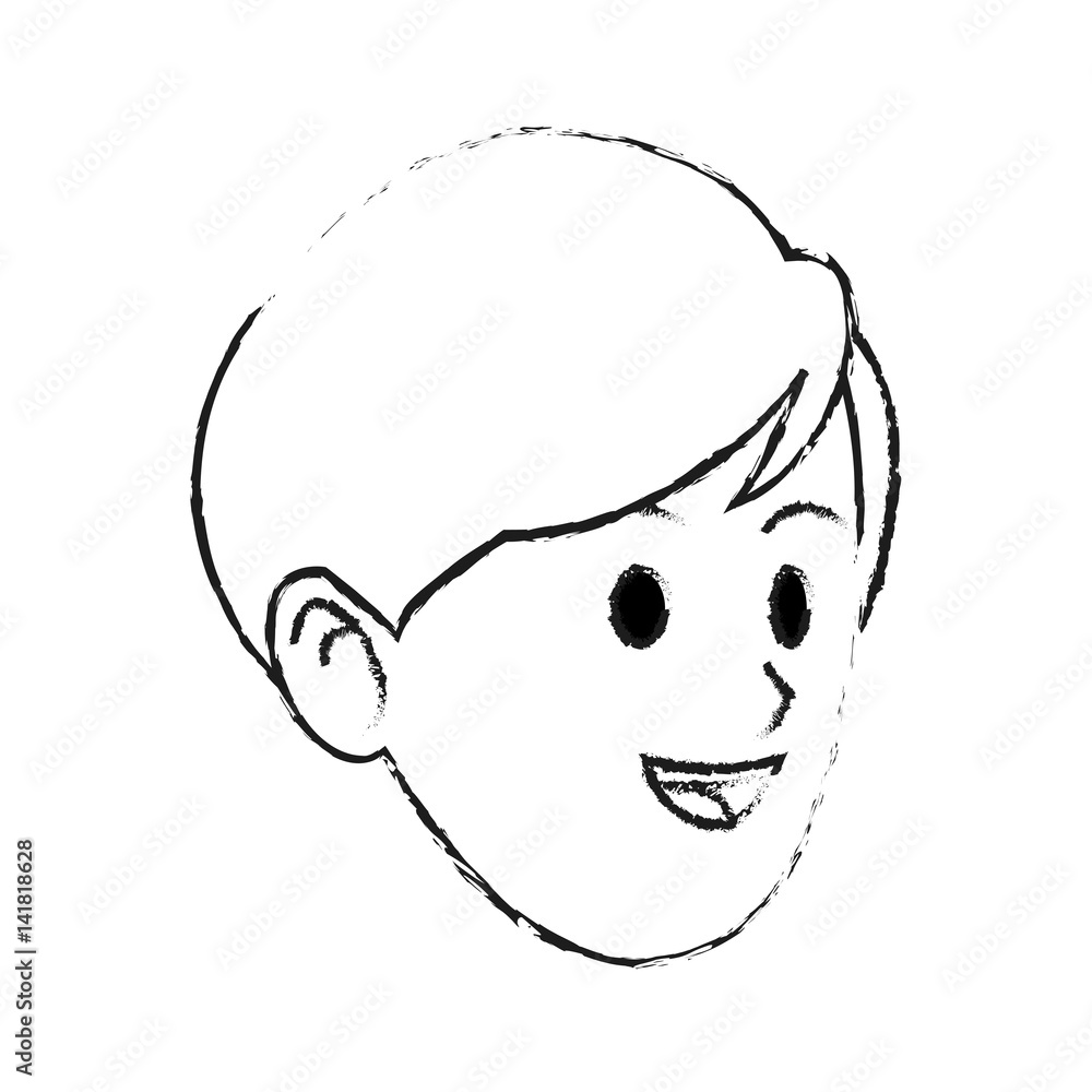 happy pretty woman with short hair icon image vector illustration design happy pretty woman with short hair icon image vector illustration design
