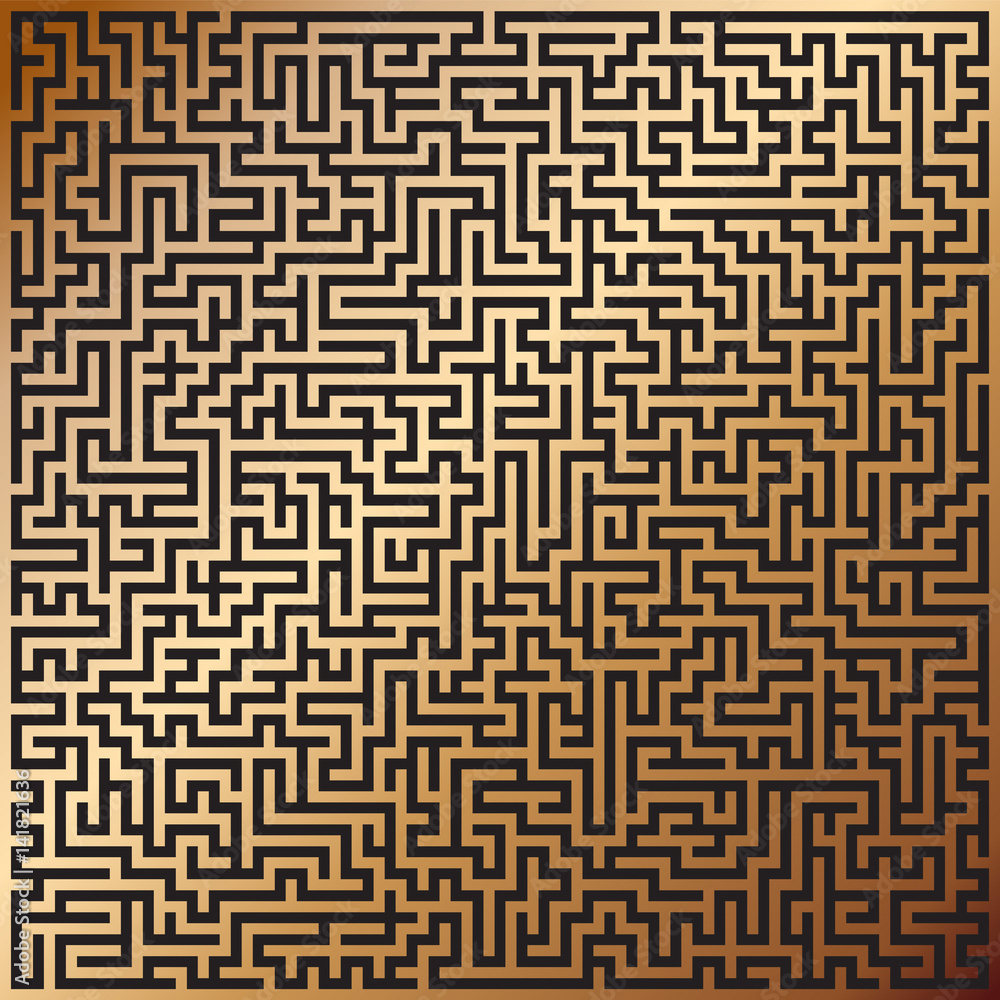 Vector background stylized as a maze. Vector background stylized as a maze.