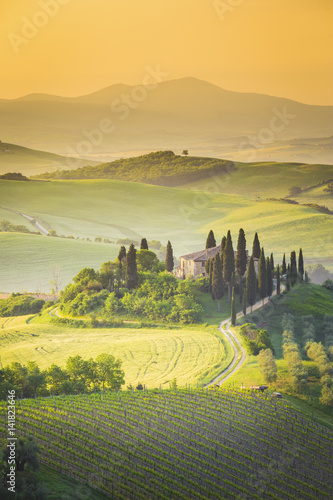 Podere Belvedere, San Quirico d'Orcia, Val d'Orcia, Tuscany, Italy