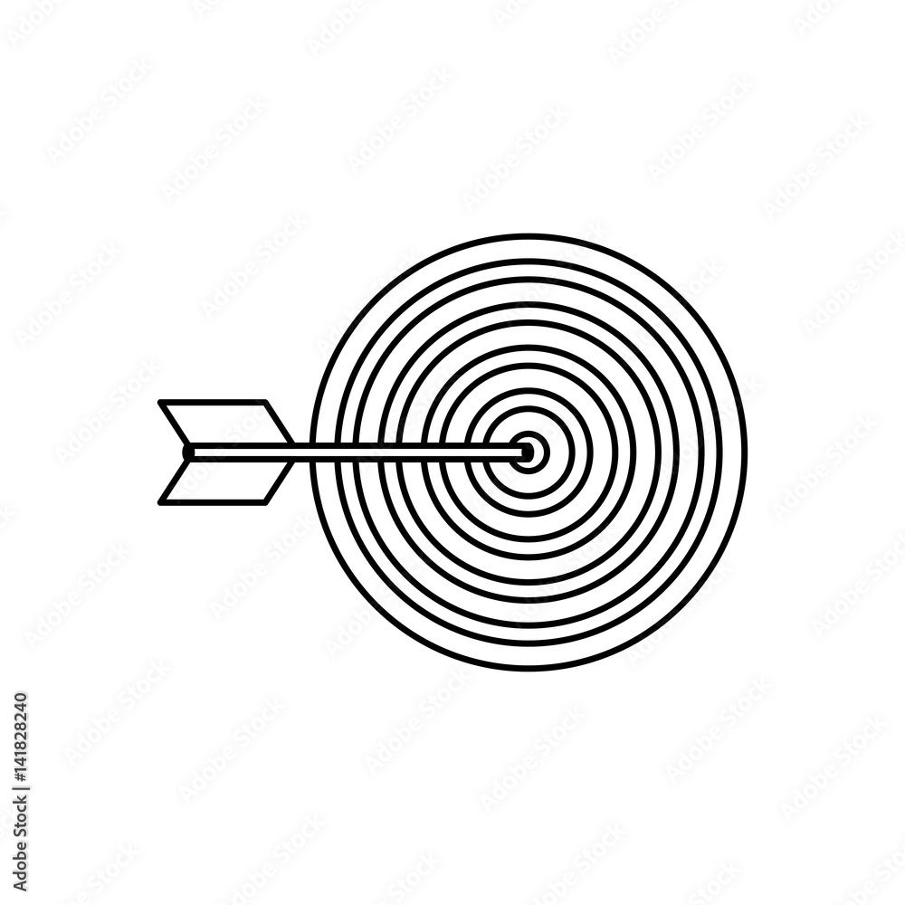 Target dartboard symbol icon vector illustration graphic design Target dartboard symbol icon vector illustration graphic design