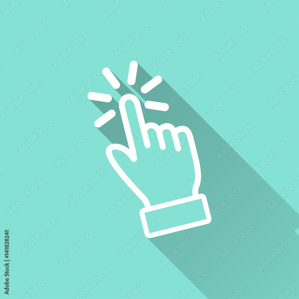 Fototapeta premium Touch - vector icon.