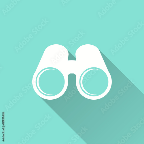 Binocular - vector icon.