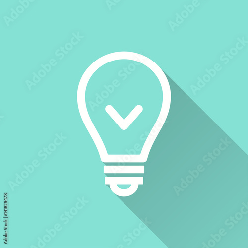 Lamp - vector icon.