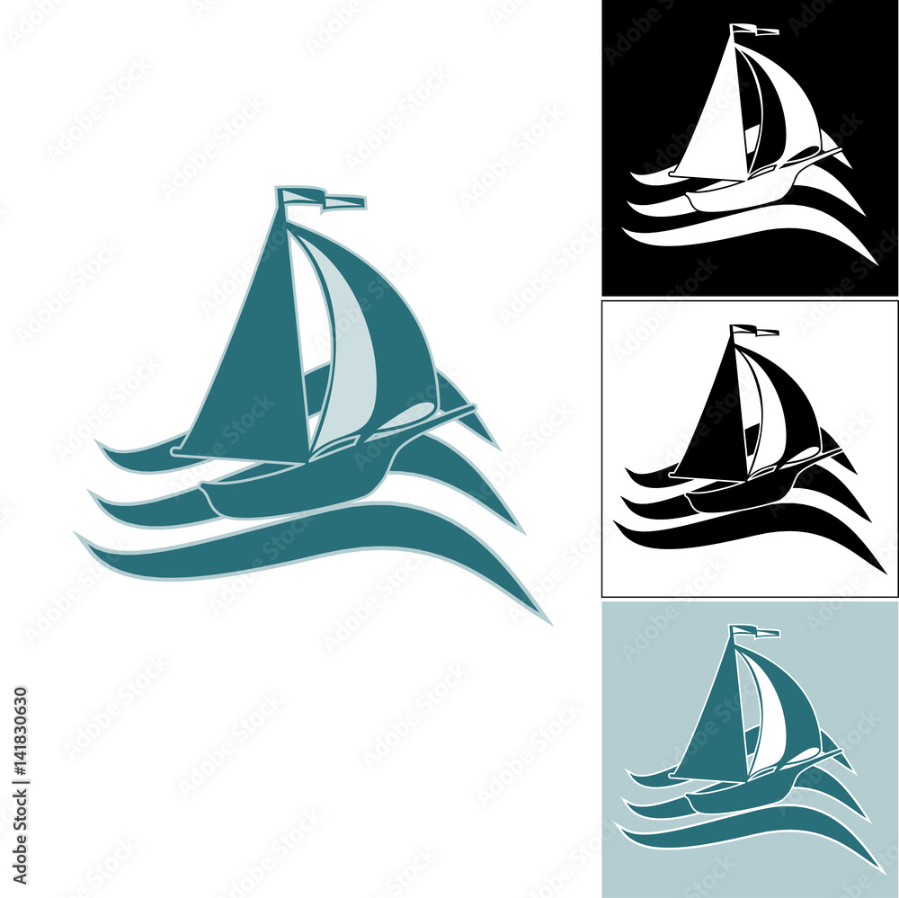 A set of ship logos
