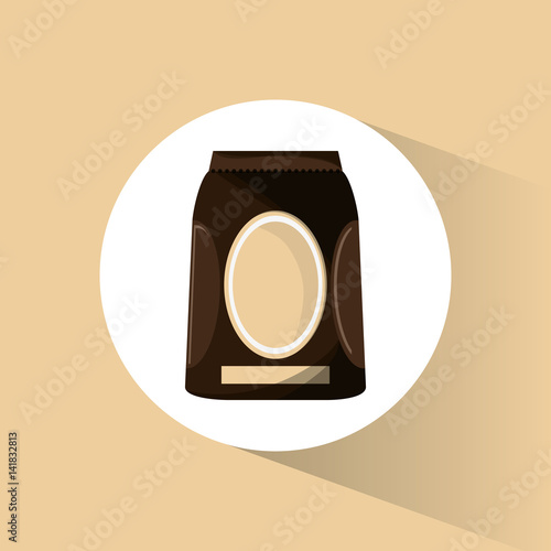bag coffee fresh image vector illustration eps 10