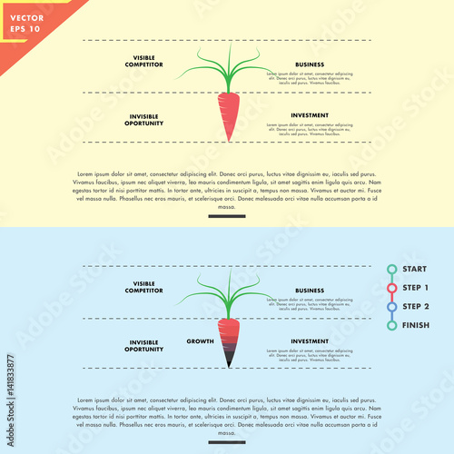 Carrot Infographic analogy