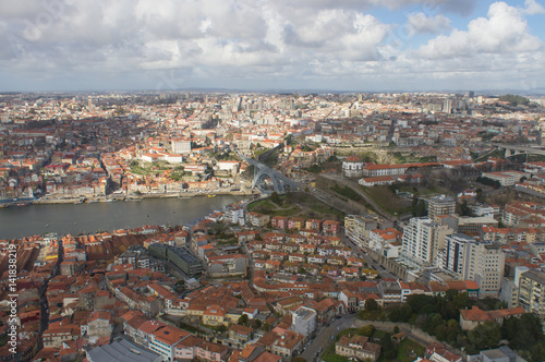aerial view of Porto