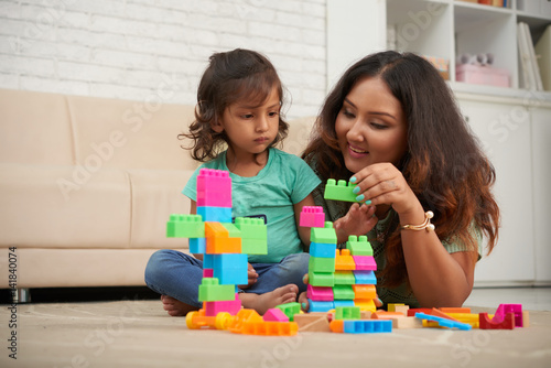 Playing with blocks