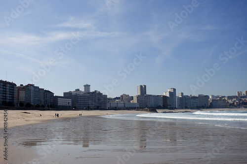 Beach of La Coruña